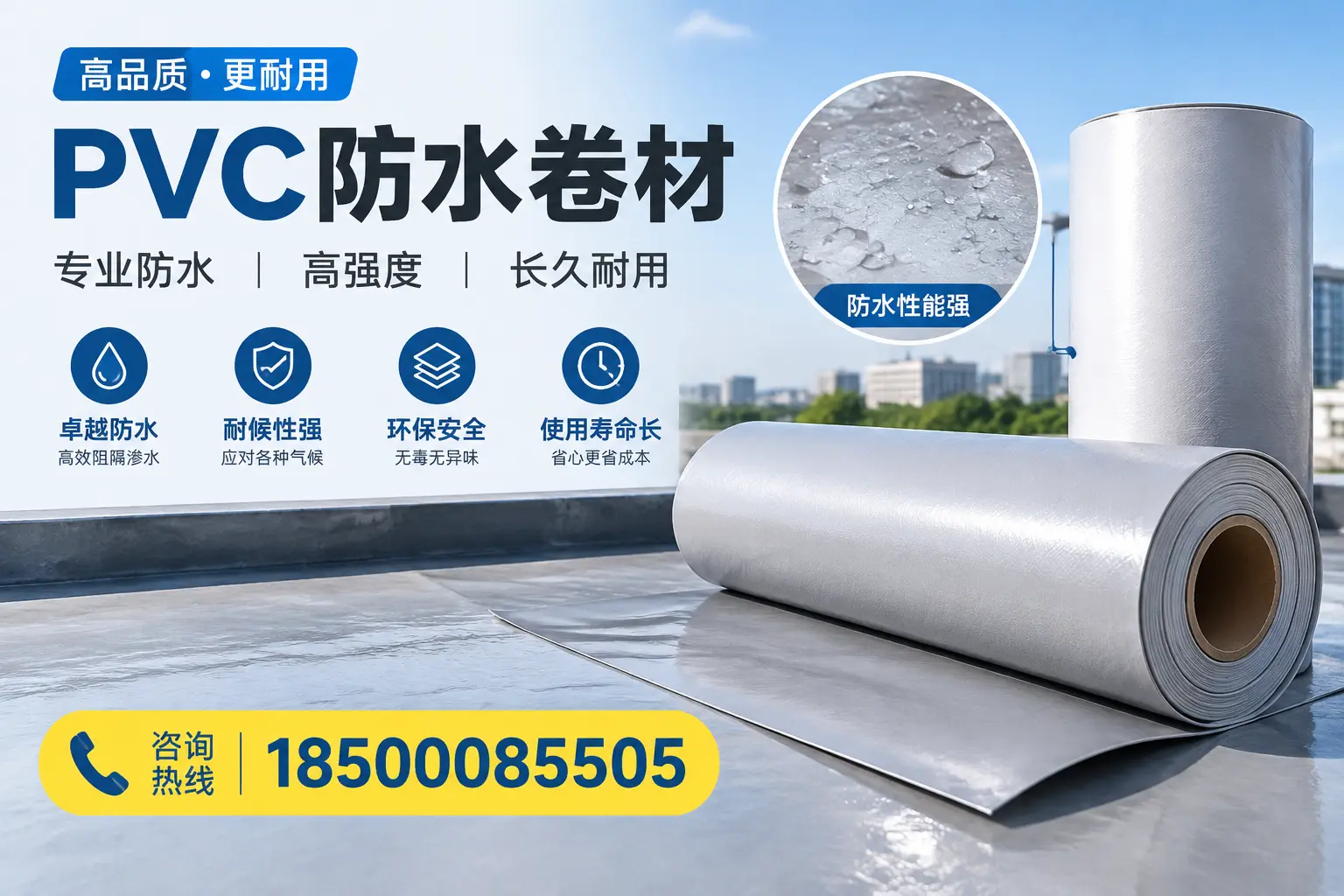 PVC防水卷材的安装方法与注意事项，杭州用户必看